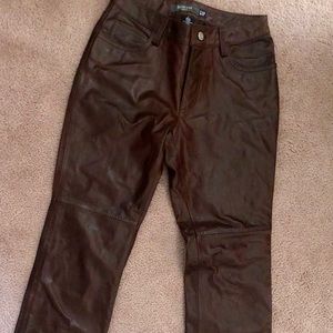 Gap Leather Pants